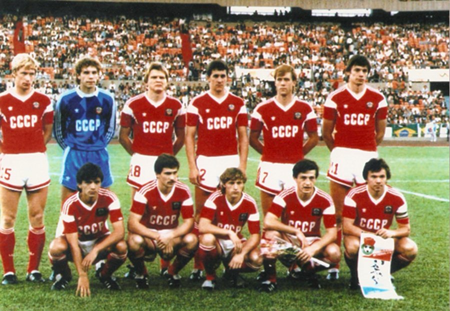Футбольная форма сборной СССР 1988